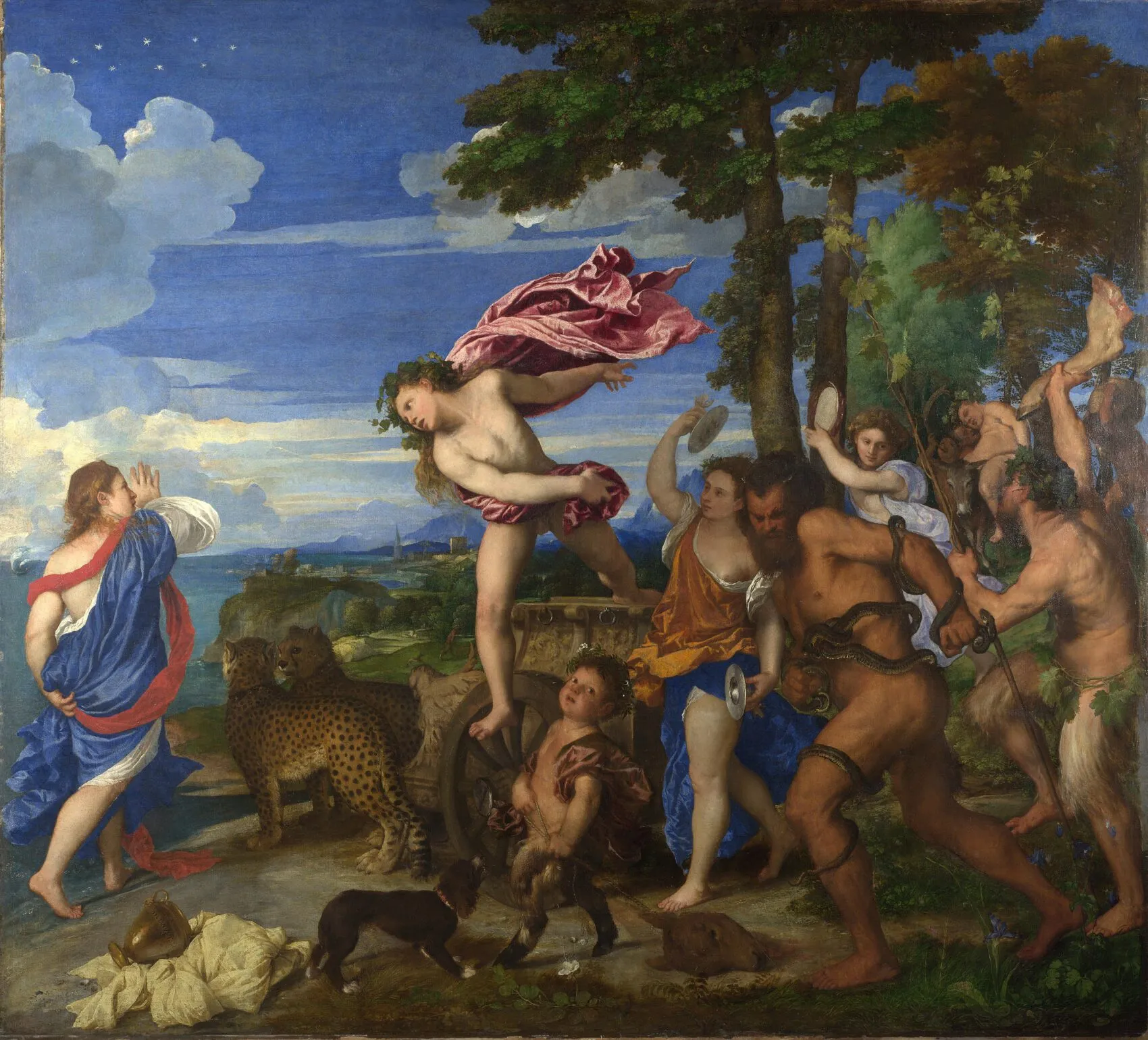 titian bacchus and ariadne
