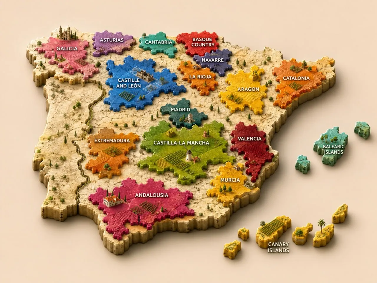 hiszpanska mapa wina